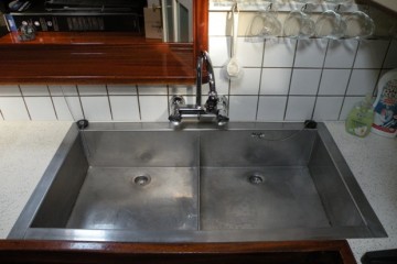 neues waschbecken