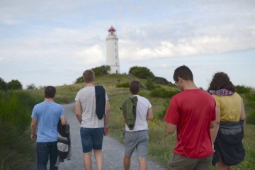 Ausflug zum Leuchtturm auf Hiddensee