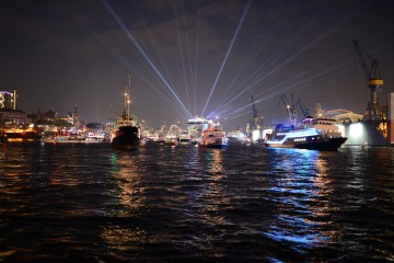 Feuerwerk in Hamburg