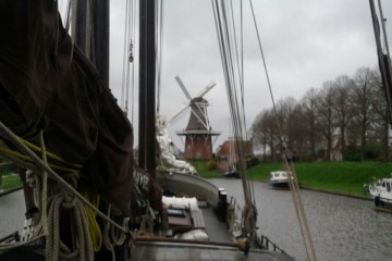 Jan Huygen unterwegs durch Friesland