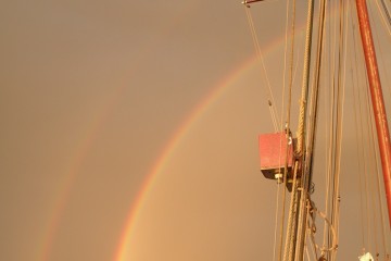 Doppelter Regenbogen