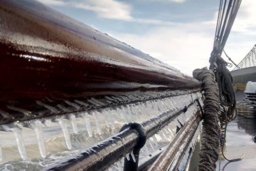 Winter auf dem IJsselmeer