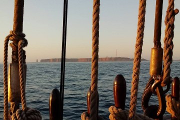 Helgoland in Sicht