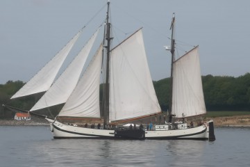 Auf dem Weg zur Rumregatta