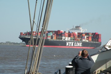 Jan Huygen auf dem Weg nach Hamburg