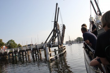 Die Holländerbrücke in Greifswald-Wiek