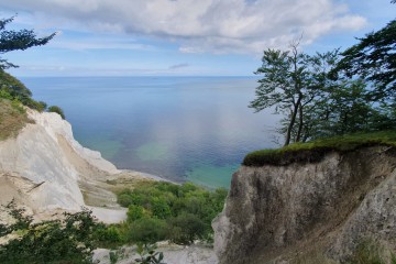 Kreidekueste Moen von oben