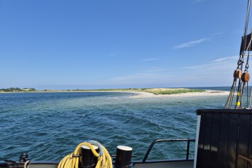 Samsoe auf dem Weg nach Schweden