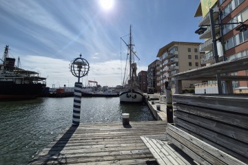 angekommen in Eriksberg Goeteborg