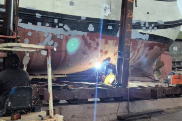 ein neues Stueck Blech