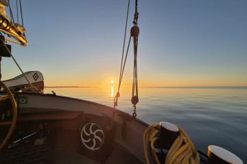 immer wieder schoen Ankerstimmung auf dem Weg nach Schweden
