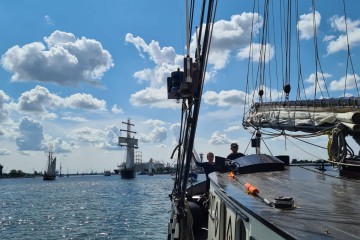 tolles Wetter auf der Hansesail